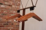 Pair of Modernist Chrome and Walnut Coat and Hat Trees / Racks by Vogel Peterson - Image 20