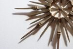 Vintage Brutalist Mixed Metal Horseshoe Nail Starburst Wall Sculpture Ornament - Image 14
