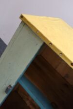 Antique Primitive Jelly Cupboard with Hinged Door and Interior Shelf - Image 38