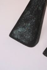 Pair of Vintage Abstract Female Figural Sculptures Bookends in Bronze - Image 21