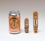 Set of Two Small Folk Art Hand Carved Trench Art Whimsy Ball in Cage Sculptures - Image 6