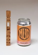 Vintage Folk Art Hand-Carved "Ball in Cage" Geometric Whimsy Sculpture - Image 8