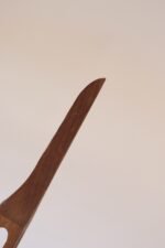 Folk Art Hand-Carved Whimsy "Ball in Cage" Letter Opener with Glass Marbles - Image 14