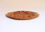 Vintage Taverneau and Rattan Deviled Egg Tray by Arthur Umanoff for Pantalcraft - Image 5