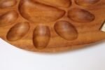 Vintage Taverneau and Rattan Deviled Egg Tray by Arthur Umanoff for Pantalcraft - Image 16