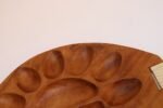 Vintage Taverneau and Rattan Deviled Egg Tray by Arthur Umanoff for Pantalcraft - Image 19