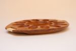Vintage Taverneau and Rattan Deviled Egg Tray by Arthur Umanoff for Pantalcraft - Image 4