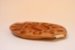Vintage Taverneau and Rattan Deviled Egg Tray by Arthur Umanoff for Pantalcraft - Image 11