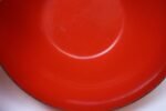 Set of Five Finnish Modern Red Enamel Nesting Bowls by Kaj Franck for Finel - Image 19