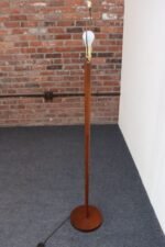 Mid Century Danish Modern Sculptural Solid Teak Floor Lamp - Image 10