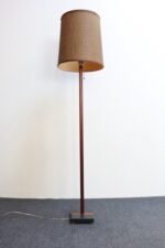 Vintage Slate and Teakwood Studio Craft Floor Lamp by Harspwell House - Image 41