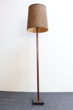 Vintage Slate and Teakwood Studio Craft Floor Lamp by Harspwell House - Image 30
