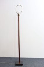 Vintage Slate and Teakwood Studio Craft Floor Lamp by Harspwell House - Image 22