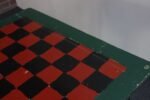 Early 20th Century Folk Art Hand-Painted Collapsible Game Table / Chess Board - Image 18