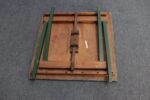 Early 20th Century Folk Art Hand-Painted Collapsible Game Table / Chess Board - Image 10