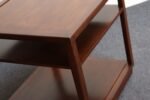 Edward Wormley for Dunbar Stained Mahogany Cube Three Tiered Side / End Table - Image 24