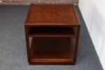 Edward Wormley for Dunbar Stained Mahogany Cube Three Tiered Side / End Table - Image 6