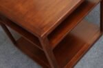 Edward Wormley for Dunbar Stained Mahogany Cube Three Tiered Side / End Table - Image 17