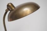 Patinated Brass Ministerial Table Lamp by Giovanni Michelucci for Lariolux Italy - Image 11