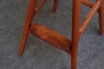 Single Danish Modern Sculptural Teak Barstool by Erik Buch for O.D. Møbler - Image 41
