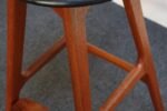Single Danish Modern Sculptural Teak Barstool by Erik Buch for O.D. Møbler - Image 39