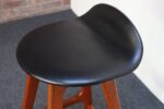 Single Danish Modern Sculptural Teak Barstool by Erik Buch for O.D. Møbler - Image 20
