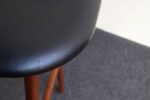 Single Danish Modern Sculptural Teak Barstool by Erik Buch for O.D. Møbler - Image 23