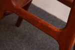 Single Danish Modern Sculptural Teak Barstool by Erik Buch for O.D. Møbler - Image 42