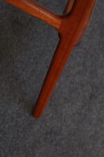 Single Danish Modern Sculptural Teak Barstool by Erik Buch for O.D. Møbler - Image 34