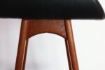 Single Danish Modern Sculptural Teak Barstool by Erik Buch for O.D. Møbler - Image 29