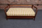 Vintage Italian Modern Walnut Divan Sofa Bed Attributed to Paolo Buffa - Image 13
