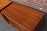Pair of Mid-Century American Modern Walnut Record Cabinets by Lane - Image 24