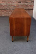 Pair of Mid-Century American Modern Walnut Record Cabinets by Lane - Image 9