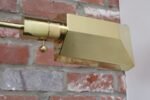 Vintage Polished Brass Swing Arm Wall Lamp with Swiveling Shade by Chapman - Image 25