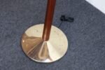 Vintage Scandinavian Sculptural Solid Teak and Brass Floor Lamp - Image 20