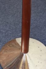 Vintage Scandinavian Sculptural Solid Teak and Brass Floor Lamp - Image 23