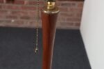 Vintage Scandinavian Sculptural Solid Teak and Brass Floor Lamp - Image 16