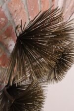 Large Brutalist "Pom Pom" Brass Wall Sculture by Curtis Jere Signed and Dated - Image 18