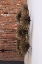 Large Brutalist "Pom Pom" Brass Wall Sculture by Curtis Jere Signed and Dated - Image 13