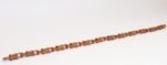 Vintage Folk Art Hand-Carved Bow Tie Whimsy Chain - Image 2