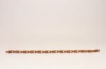 Vintage Folk Art Hand-Carved Bow Tie Whimsy Chain - Image 3