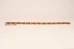 Vintage Folk Art Hand-Carved Bow Tie Whimsy Chain - Image 7