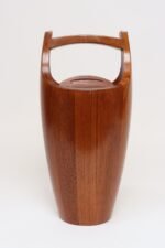 Danish Modern Staved Teak "Congo" Ice Bucket by Jens Quistgaard for Dansk - Image 8