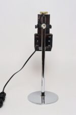 Vintage Koch & Lowy Chrome Adjustable Task / Table Lamp with Articulating Shade - Image 3
