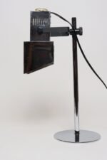 Vintage Koch & Lowy Chrome Adjustable Task / Table Lamp with Articulating Shade - Image 7