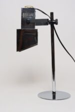 Vintage Koch & Lowy Chrome Adjustable Task / Table Lamp with Articulating Shade - Image 7