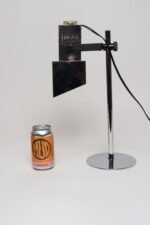 Vintage Koch & Lowy Chrome Adjustable Task / Table Lamp with Articulating Shade - Image 10