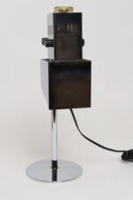 Vintage Koch & Lowy Chrome Adjustable Task / Table Lamp with Articulating Shade - Image 13