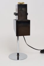 Vintage Koch & Lowy Chrome Adjustable Task / Table Lamp with Articulating Shade - Image 13