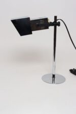 Vintage Koch & Lowy Chrome Adjustable Task / Table Lamp with Articulating Shade - Image 6